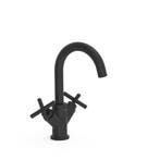 Wastafelmengkraan Tres Mont Blanc 2-Kruisgreep Mat Zwart, Huis en Inrichting, Nieuw, Ophalen of Verzenden, Minder dan 25 cm, Minder dan 100 cm