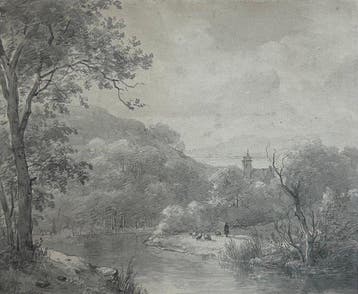 Andreas Schelfhout (1787-1870) - Landschap