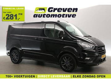 Ford Transit Custom 2.0 TDCI L1H1 Sport 185PK | Airco |, Euro 6, Zwart, Nieuw, Ford