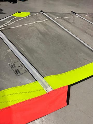Mistral Freeride 5.7, Watersport en Boten, Windsurfen, Ophalen of Verzenden, Nieuw