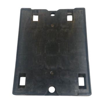 Kunststof dolly rolplateau 800x600x200 mm met dubbelwandig, Ophalen of Verzenden