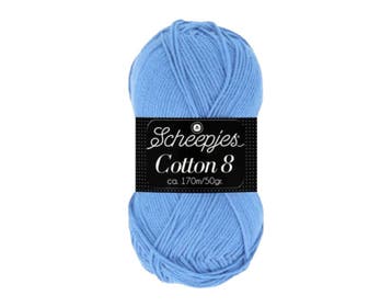 Scheepjes cotton 8 - 506 - Haakgaren / Breigaren, Ophalen of Verzenden, Nieuw, Breien of Haken, Wol of Garen