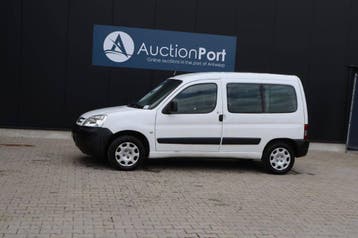 Veiling: Bestelauto Peugeot Partner Diesel 74pk 2007 (Marge), Gebruikt, Wit, Peugeot, Handgeschakeld