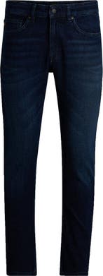 BOSS Delaware Jeans Dark Blue maat W 48 - L 32 Heren, Verzenden, Nieuw, Blauw, BOSS