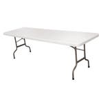 Bolero inklapbare tafel 244cm wit, Verzenden, Nieuw in verpakking