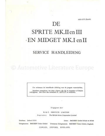 1964 - 1974 MG MIDGET | AUSTIN HEALEY SPRITE