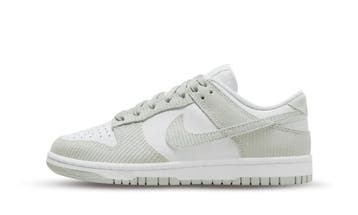 Nike Dunk Low Light Silver Corduroy (W), Nieuw