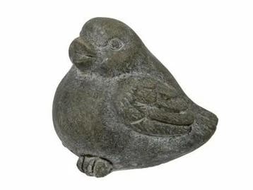 Vogel keramiek cement Old Green 10x8x9 cm per stuk, Ophalen of Verzenden, Nieuw