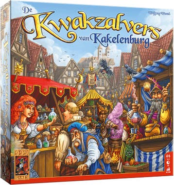 De Kwakzalvers van Kakelenburg - Bordspel | 999 Games -, Verzenden, Nieuw
