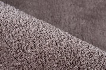 Hoogpolig Vloerkleed | Velluto | Effen | Taupe | 160x230 cm, Verzenden, Nieuw