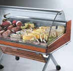 Koeltoonbank Met Gebogen Glasopbouw | Self Service | Stek..., Verzenden, Nieuw in verpakking
