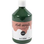 Acrylverf Glossy, donkergroen, 500 ml/ 1 fles, Nieuw