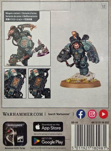 Leagues of Votann Einhyr Champion (Warhammer 40.000 nieuw), Hobby en Vrije tijd, Wargaming, Ophalen of Verzenden, Nieuw