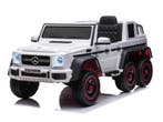 Mercedes-Benz G63 6x6, 12v met rubberen banden en meer!, Ophalen of Verzenden, Nieuw