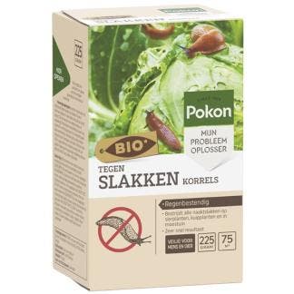 Pokon tegen slakken | 225 gram (Biologisch, Korrels, 75 m²), Verzenden, Nieuw
