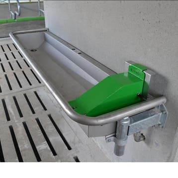 Drinkbak RVS Spinder Pingo 200, muurbevestiging, Dieren en Toebehoren