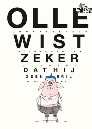 Olle wist zeker dat hij geen bril nodig had (Goed), Verzenden, Gelezen, Joukje Akveld