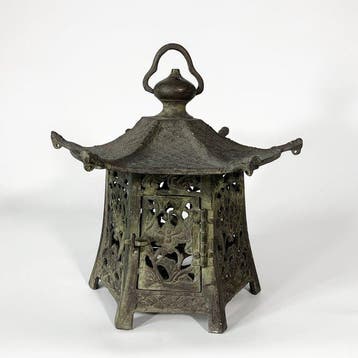 Lamp - Brons - Openwork Snowview Lantern