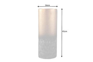 Decoratieve vaas ABSTRACT 40 cm goud metall patina, Huis en Inrichting, Woonaccessoires | Vazen, Ophalen of Verzenden, Nieuw