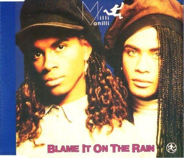 Milli Vanilli - Blame It On The Rain, Ophalen of Verzenden, Gebruikt