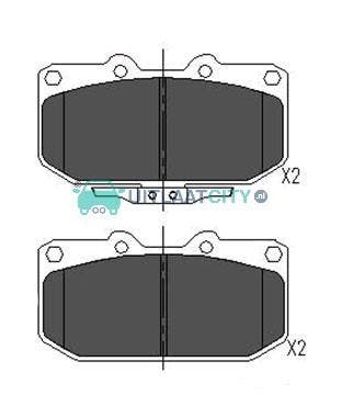 *Tip*  Remblokken NISSAN SUBARU, Ophalen of Verzenden, Nieuw, Subaru