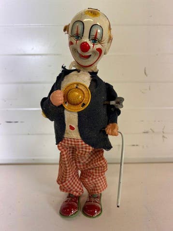 Alps - Blikken speelgoed - Smiling Sam The Carnaval Man -