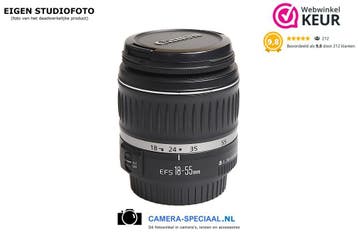Canon EF-S 18-55mm II lens met 12 maanden garantie, Ophalen of Verzenden, Zo goed als nieuw, Standaardlens, Zoom