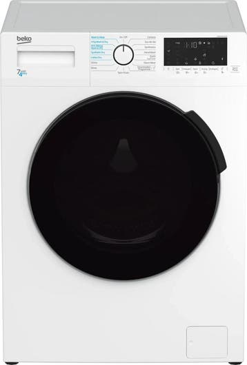 Beko Wder744421b - Was-droogcombinatie - 7 kg wassen - 4 kg, Ophalen of Verzenden, Nieuw, 85 tot 90 cm