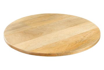 Draaitafel MAKASSAR 50cm 360° mangohout naturel - 47763, Ophalen of Verzenden, Nieuw
