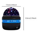 LED Sterrenhemel Projector met RGB Galaxy Nachtlamp, Verzenden