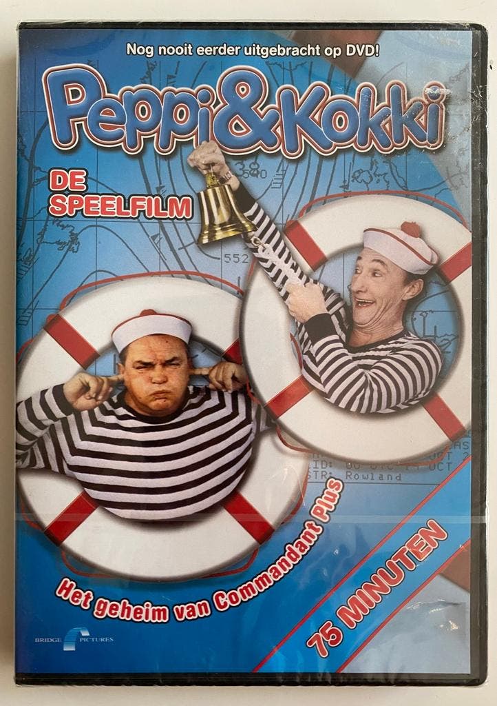 PEPPI & KOKKI DE SPEELFILM HET GEHEIM VAN COMMANDANT PLUS, Cd's en Dvd's, Dvd's | Overige Dvd's, Gebruikt, Verzenden