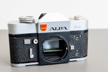 Alpa 10d – Swiss 35mm SLR body – serienr. 56394 – met, Nieuw