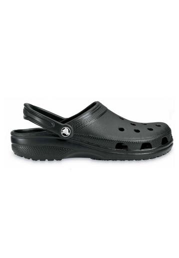 Crocs Classic Clog Unisex 10001-001 Zwart-45/46, Verzenden, Nieuw, Zwart