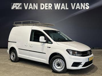 Volkswagen Caddy 2.0 TDI **MARGE, Geen BTW** 102pk L1H1 Euro, Stof, Gebruikt, Volkswagen, Wit