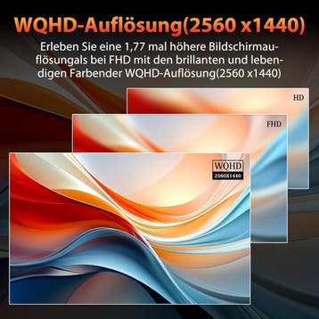 Gaming Monitor - Beeldscherm computer - 27 inch - 75Hz - WQH, Computers en Software, Verzenden, Zo goed als nieuw