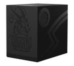 Dragon Shield Double Shell Shadow Black and Black, Hobby en Vrije tijd, Verzamelkaartspellen | Magic the Gathering, Ophalen of Verzenden