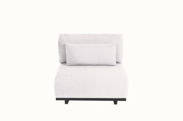 Flow. Lux loungebank Graumel chalk - tussenelement |, Ophalen of Verzenden, Nieuw