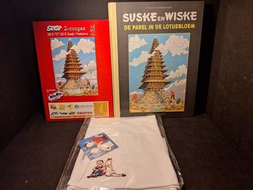 Suske en Wiske - De parel in de lotusbloem - Luxe HC met, Nieuw