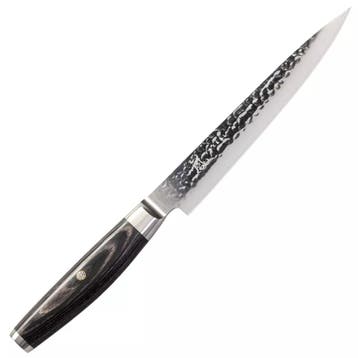 Yaxell Ketu Vleesmes 18 cm – SG2 Stalen Kern – Tsuchime, Ophalen of Verzenden, Nieuw, Hout, Los bestek