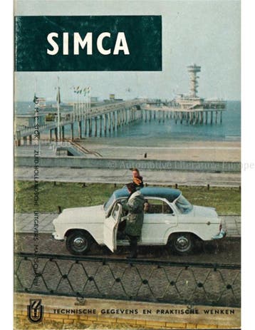 SIMCA ARONDE, TECHNISCHE GEGEVENS EN PRAKTISCHE WENKEN, Nieuw, Author