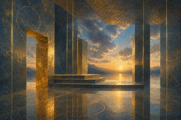 Vale Noctis - The Golden Threshold - XXL, Antiek en Kunst