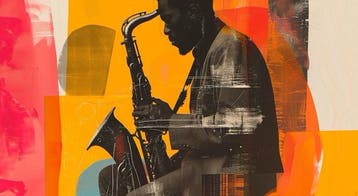 I_KONIQ - Jazz Music colours, Antiek en Kunst