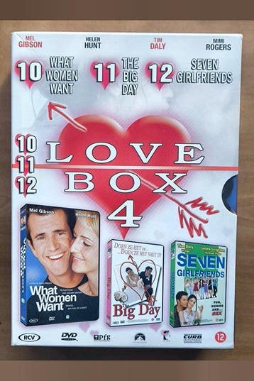 DVD Love Box 4 Boxset Judy Greer Mel Gibson Marisa Tomei, Verzenden, Nieuw in verpakking