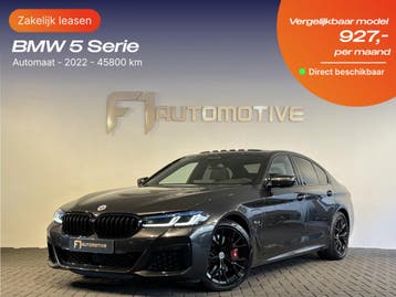 BMW 5 Serie | Zakelijk Leasen vanaf 220,- p/mnd, Nieuw, Financial lease, Lease