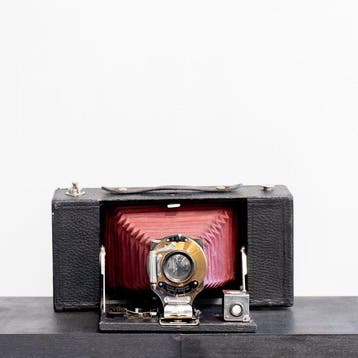 Kodak No. 3-A Folding Brownie Model A – Red Bellows – 1909, Nieuw