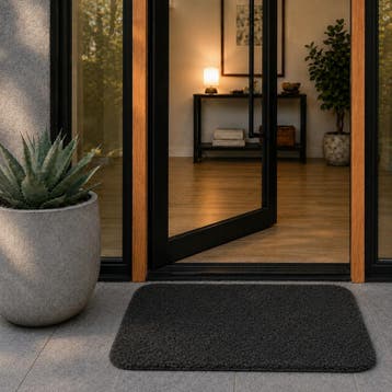 Spaghetti mat light - zwart - 60x80 cm, Verzenden, Nieuw