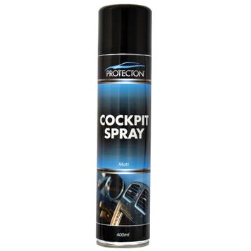 Protecton Cockpitspray Mat 400ml, Verzenden