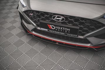 Maxton Front Splitter V.1 met Flaps Hyundai I30 N / I30, Verzenden