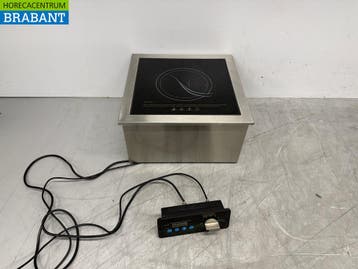 RVS Inbouw Inductie Fornuis 1 Pits 3,5 kW 230V Horeca, Ophalen of Verzenden, Nieuw zonder verpakking