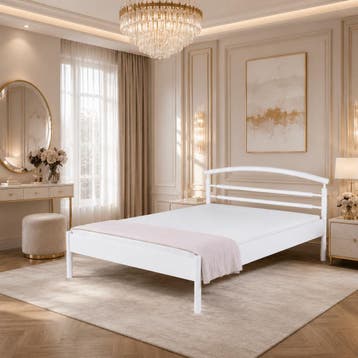 Van Schaik Modena Metalen Bed - 140 x 210, Nieuw
